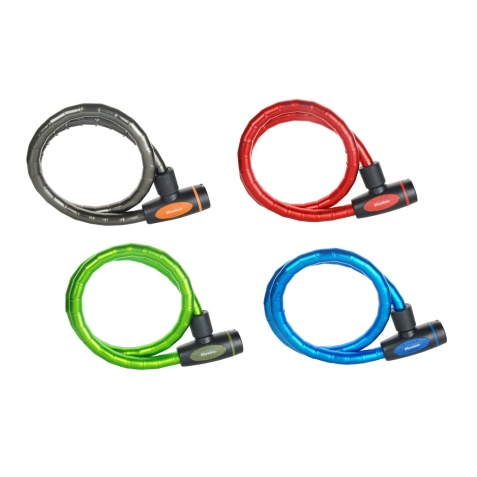 Antivol Masterlock Antivol Velo Cable articule 1m x Ø 18mm - Coloris aléatoire