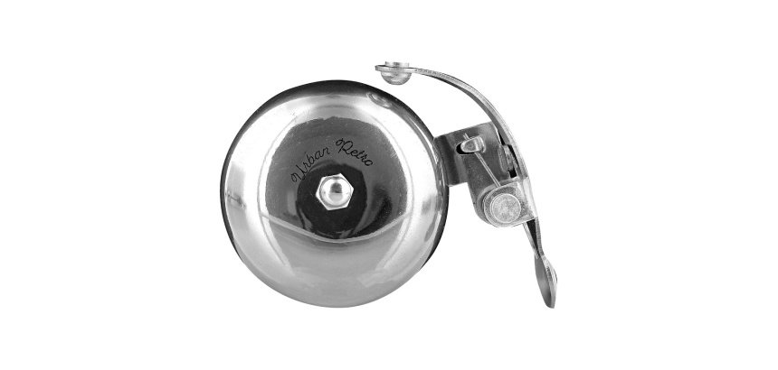Avertisseur sonore Tnb URBAN RETRO - Sonnette velo - argent