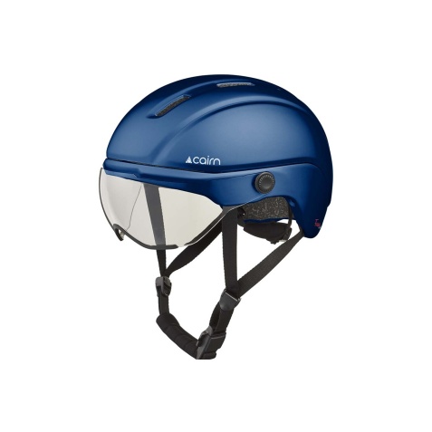 Casque vélo Cairn FUSE Visière Mat Metallic Navy taille L