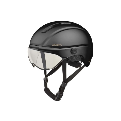 Casque vélo Cairn FUSE Visière Mat Metallic Noir taille L