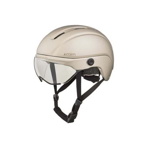 Casque vélo Cairn FUSE Visière Mat Metallic Cream taille L