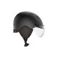 Casque avec Visière Vélo et Trottinette Helmat Style CASR, noir