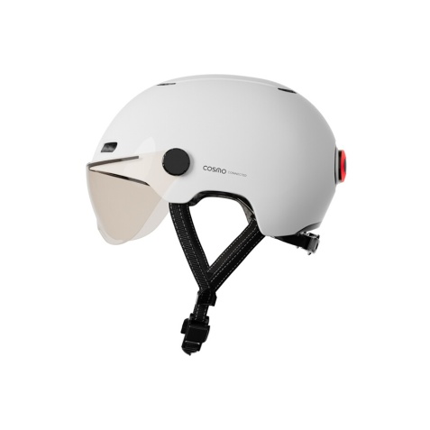 Casque vélo Cosmo Connected Fusion Blanc Brillant