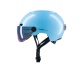 Casque vélo Cosmo Connected Fusion+ Bleu Ciel Metallise