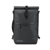 Porte bagage, sacoche, panier vélo Badawin SAC A DOS / SACOCHE DE VELO 2 EN 1 ALI 25L NOIR