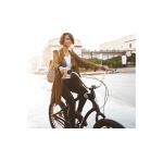 Rétroviseur vélo Tnb URBAN MOOV - Retroviseur bout de cintre de velo - noir