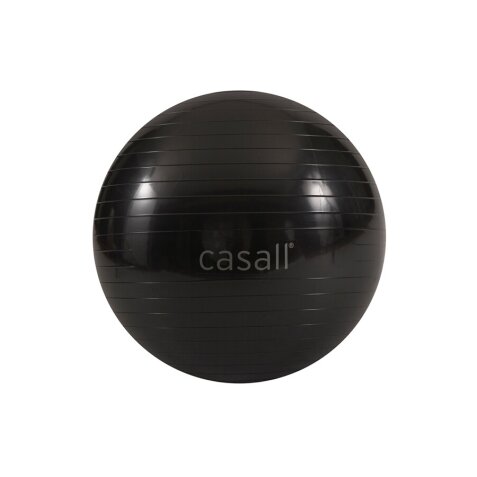 Ballon fitness Casall Ballon de gymnastique 60-65cm Noir