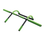 Barre de traction multifonctionnelle 4 en 1, noir