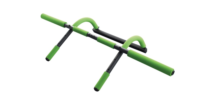 Barre de traction multifonctionnelle 4 en 1, noir