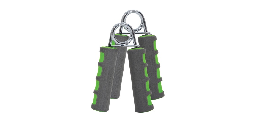 Entraîneur de main, set de 2, anthracite/vert