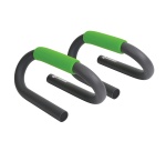 Poignée pour pompes Push Up Bars, noir/vert