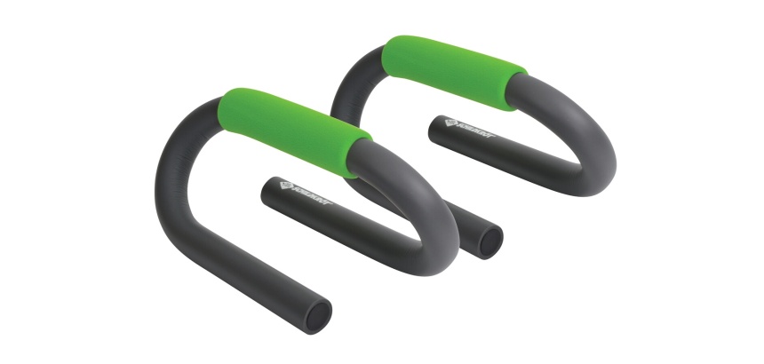 Poignée pour pompes Push Up Bars, noir/vert