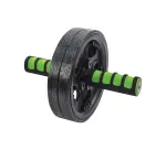 Roue abdominale / AB-Roller, noir/vert