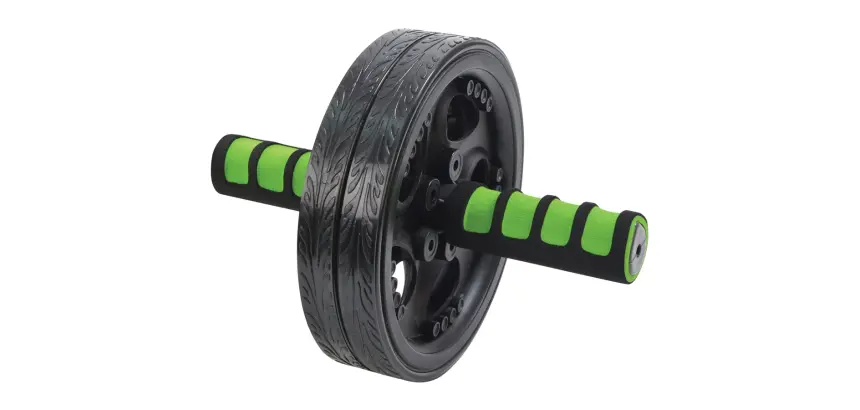 Roue abdominale / AB-Roller, noir/vert