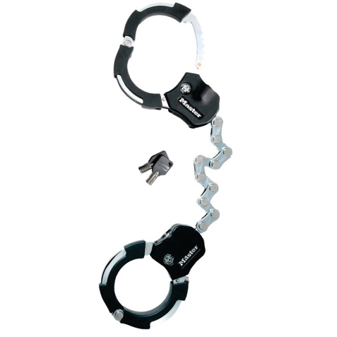 Antivol Masterlock Menottes Street Cuff en acier chromé
