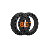 Pneu, chambre à air trottinette Casr Pack 2 Pneus Alvéolés Anti-Crevaisons 8.5 Pouces pour Trottinette Electrique CASR