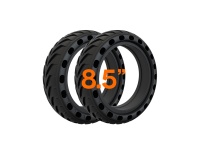 Pneu, chambre à air trottinette Casr Pack 2 Pneus Alvéolés Anti-Crevaisons 8.5 Pouces pour Trottinette Electrique CASR