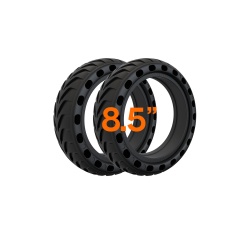 Pneu, chambre à air trottinette Casr Pack 2 Pneus Alvéolés Anti-Crevaisons 8.5 Pouces pour Trottinette Electrique CASR