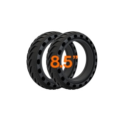 Pneu, chambre à air trottinette Casr Pack 2 Pneus Alvéolés Anti-Crevaisons 8.5 Pouces pour Trottinette Electrique CASR