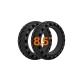 Pneu, chambre à air trottinette Casr Pack 2 Pneus Alvéolés Anti-Crevaisons 8.5 Pouces pour Trottinette Electrique CASR