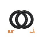 Pneu, chambre à air trottinette Casr Pack 2 Pneus Alvéolés Anti-Crevaisons 8.5 Pouces pour Trottinette Electrique CASR