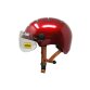 Casque vélo Kask Casque  visière , 4 aérations Bordeaux L