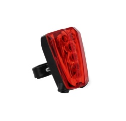 Accessoire sécurité et signalisation Tnb URBAN MOOV - LED & faisceaux arriere velo - noir/rouge
