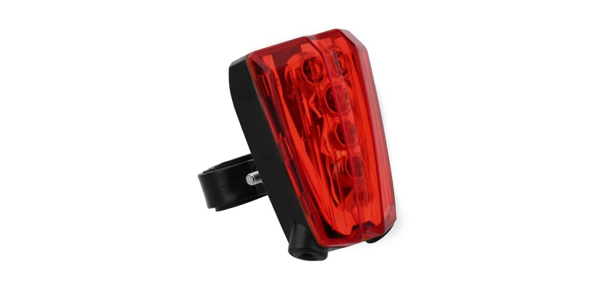 Accessoire sécurité et signalisation Tnb URBAN MOOV - LED & faisceaux arriere velo - noir/rouge