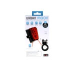 Accessoire sécurité et signalisation Tnb URBAN MOOV - LED & faisceaux arriere velo - noir/rouge
