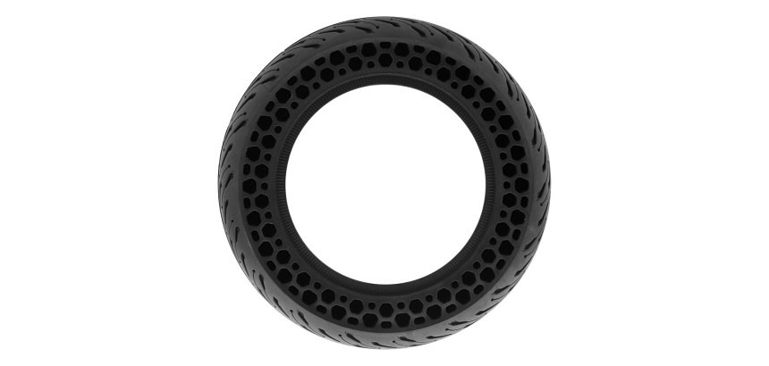 Pneu, chambre à air trottinette Tnb URBAN MOOV - Pneu plein 10'' anti-crevaison - noir