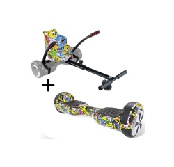 Hoverboard et Gyropode Urbanglide 65 Lite Multi + Kart Pilot Multi