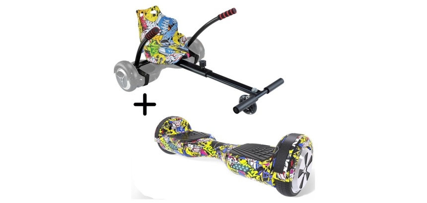 Hoverboard et Gyropode Urbanglide 65 Lite Multi + Kart Pilot Multi