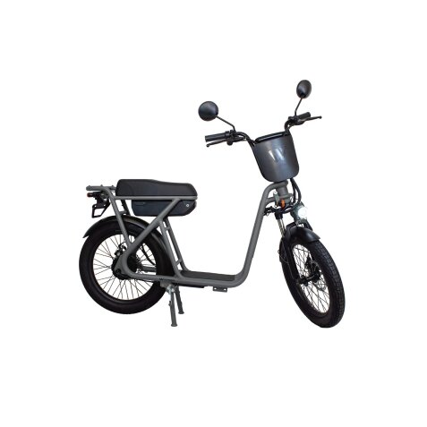 Draisienne électrique Wispeed Wimob Plus Cyclomobile léger 20’’ homologué 350W Gris