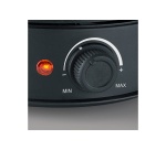 Appareil à fondue FO 2470, acier inoxydable / noir