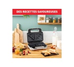 Gaufrier / croque-monsieur Tefal SNACK XL 2 JEUX DE PLAQUES GAUFRES & CROQUE-MONSIEUR 850 W SW701110