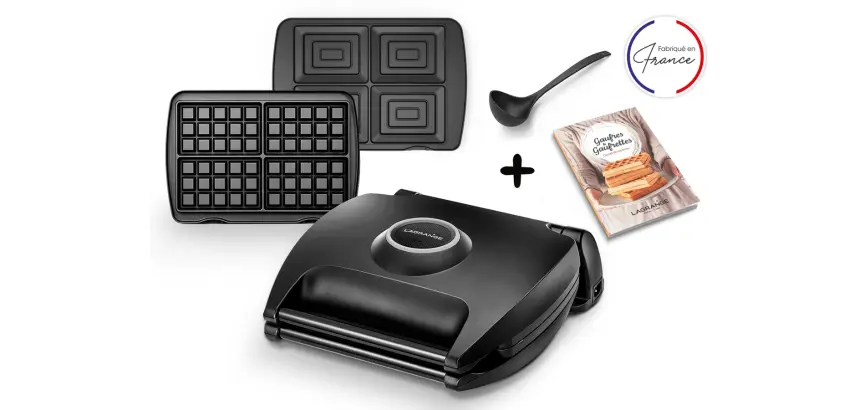 Gaufrier / croque-monsieur Lagrange Gaufrier 4 Gaufres + Croque-monsieur 089004