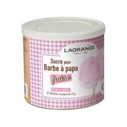 Barbe à papa Lagrange Barbe à papa Lagrange Sucre pour Barbe à Papa Fraise - 380007
