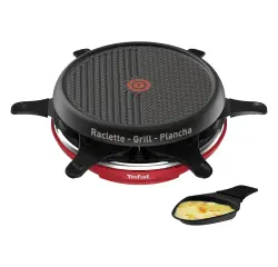Raclette Tefal COLORMANIA 3 EN 1 GRILL PLANCHA 6 Personnes RE12A512