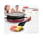Raclette Tefal COLORMANIA 8 Personnes + Fonction Crêpière RE310512