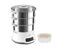 Cuiseur vapeur Tefal DELUXE CONVENIENT SERIES 8 Programmes 3 Niveaux de Cuisson Ecran Tactile VC502D10