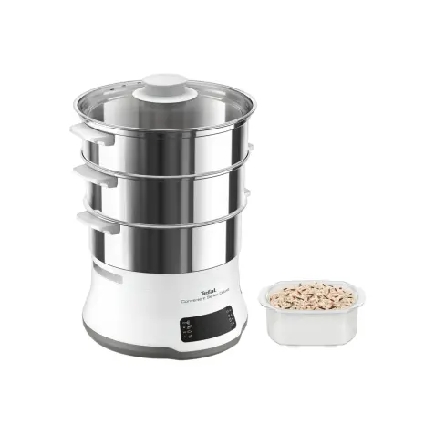 Cuiseur vapeur Tefal DELUXE CONVENIENT SERIES 8 Programmes 3 Niveaux de Cuisson Ecran Tactile VC502D10