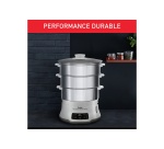 Cuiseur vapeur Tefal DELUXE CONVENIENT SERIES 8 Programmes 3 Niveaux de Cuisson Ecran Tactile VC502D10