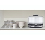 Cuiseur vapeur Seb ULTRACOMPACT 9L 3 BOLS EMPILABLES + BAC à RIZ VC204800