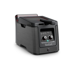 Friteuse classique Tefal Clear Duo Friteuse, Moins de fumee et d'odeurs, Noir, FR600810