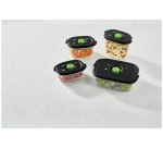Pack Boîtes fraîcheur 0,7 L + 1,2 L pour machine sous vide Foodsaver