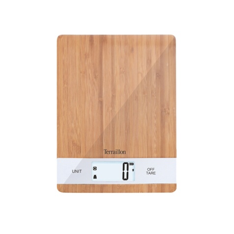 Balance de cuisine Terraillon Balance culinaire électronique BAMBOO USB