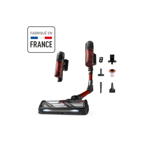 Aspirateur balai Rowenta X-FORCE FLEX 13.60 MODELE ANIMAL PUISSANT 150 AW ET LEGER RH9A73WO
