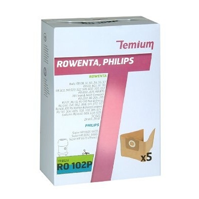Sac aspirateur Temium RO102P 5 SACS