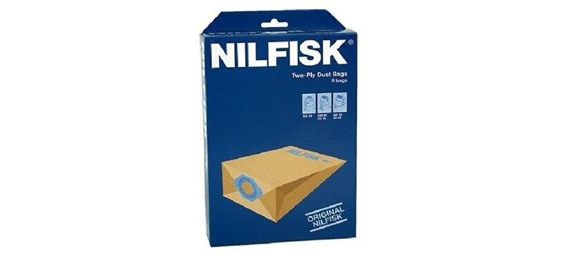Nilfisk GM80-90 vacuum cleaner bags paper 5 pieces