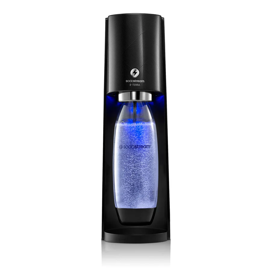 Machine à eau gazeuse SodaStream Terra Black + 2 bouteilles - Coffee Friend